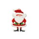 Ciondolo in Legno Babbo Natale 43X65 mm