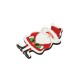 Ciondolo in Legno Babbo Natale 43X65 mm