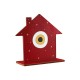 Casa Decorativa de Madera con ojo Turco y Estrellas 97 x 85 mm (2 Unidades/Juego)