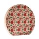 Wooden Decorative Hemicycle with Pomegranate 145x132mm