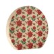 Hemiciclo Decorativo de Madera con Flores 145 x 132 mm