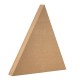 Triangle Décoratif en bois avec Casse-Noisette 185 mm
