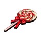 Pendentif en bois Bonbon 31 x 67 mm