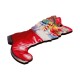 Wooden Christmas Pendant Stocking with Gifts 67x84mm