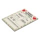 Wooden Pendant Christmas Letter to Santa Claus110x150mm