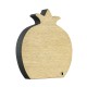 Melograno Decorativo in Legno 133X124 mm