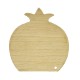 Melograno Decorativo in Legno 133X124 mm