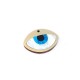 Colgante de Madera Ovalado con Ojo de Plexiacrílico 40x29mm