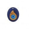 Blue/Perlised Gold/Turquoise/Black