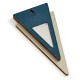Pendentif Triangulaire en bois et Acrylique Plexi 63 x 32 mm
