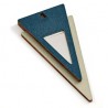 Or/Bleu/Argent miroir