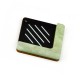 Plexi Acrylic and Wooden Pendant Rhombus 40mm