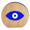 Black/ Natural Brown/ Dark Blue Mirror/ White