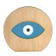 Decoración de Mesa de Madera y Metacrilato con Ojo 80x73mm