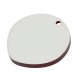 Pendente Rotondo in Legno con Acrilico Plexiglass con Tigre 30 mm