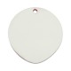 Wooden with Plexi Acrylic Pendant Round with Tiger 30mm