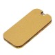 Wooden with Plexi Acrylic Pendant Rectangular 24x50mm