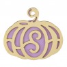 Morado/Espejo Dorado