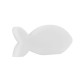 Decorazione in Legno e Plexiglass Acrilico a Forma di Pesce 125X51 mm