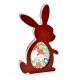 Lapin Décoratif en bois avec Acrylique Plexi 62 x 120 mm