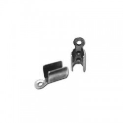 Embouts à serrer en Métal/Laiton 2mm