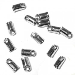 Brass End Cap 2x4mm Ø1.1mm