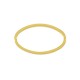 Brass Thin Frame Oval 6x10mm/0.8mm