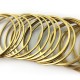 Brass Thin Frame Ring 30mm