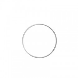 Brass Thin Frame Ring 40mm