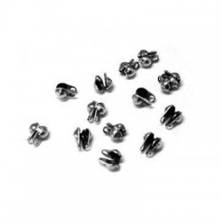Brass Clamshell Bead Tip (Calotte) 1.5mm