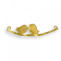 Oiseaux en Laiton Coulé 10.5 x 43 mm