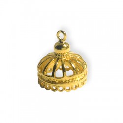 Capuchon en Laiton Coulé 14 x 13 mm