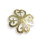 Brass Cast Flower 36mm