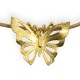 Brass Cast Slider Butterfly 47x38mm