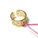 Bague Chevalier en Laiton Coulé 55 x 8 mm