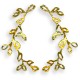 Branches en Laiton Coulé 30 x 76 mm (Paire)