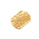 Brass Cast Connector Rectangular 23x17mm Ø1.2mm