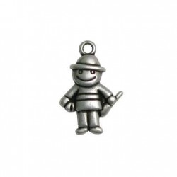 Zamak Pendant Boy 18x27mm