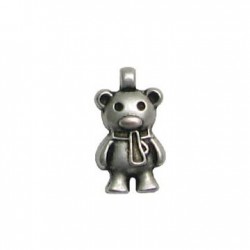 Colgante de Metal Zamak Oso 9x17mm