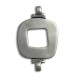 Connettore in Zama Quadrato Vuoto 27x43mm