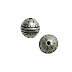 Perle en Métal/Zamac, 12mm (Ø 1.8mm)