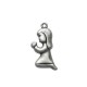 Zamak Pendant Girl 17x36mm