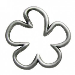 Zamak Pendant Flower Hollow 45mm