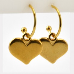 Ciondolo in Zama Cuore 10x16mm