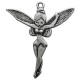 Zamak Pendant Fairy 45x52mm