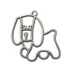 Zamak Pendant Dog Frame 37x37mm