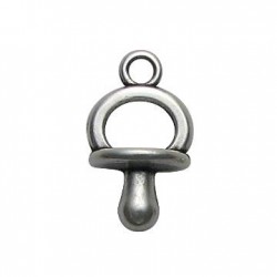 Zamak Charm Pacifier 12x20mm