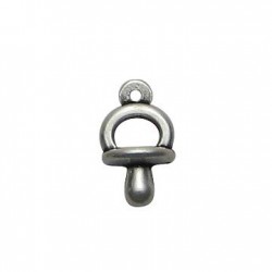 Zamak Charm Pacifier 7x12mm
