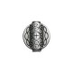 Zamak Bead Flattened 19x15mm Ø2.5mm
