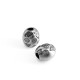 Zamak Bead 10x12/9mm Ø3mm